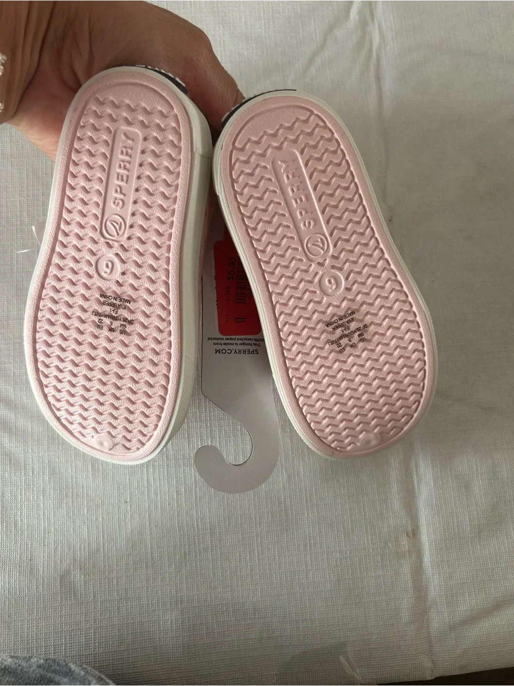 Sperry soft pink